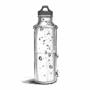 Water Bottle – Vedant Grows Home | Leak-Proof & Reusable